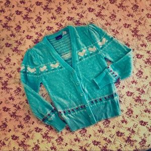 Vintage pinup cardigan sweater